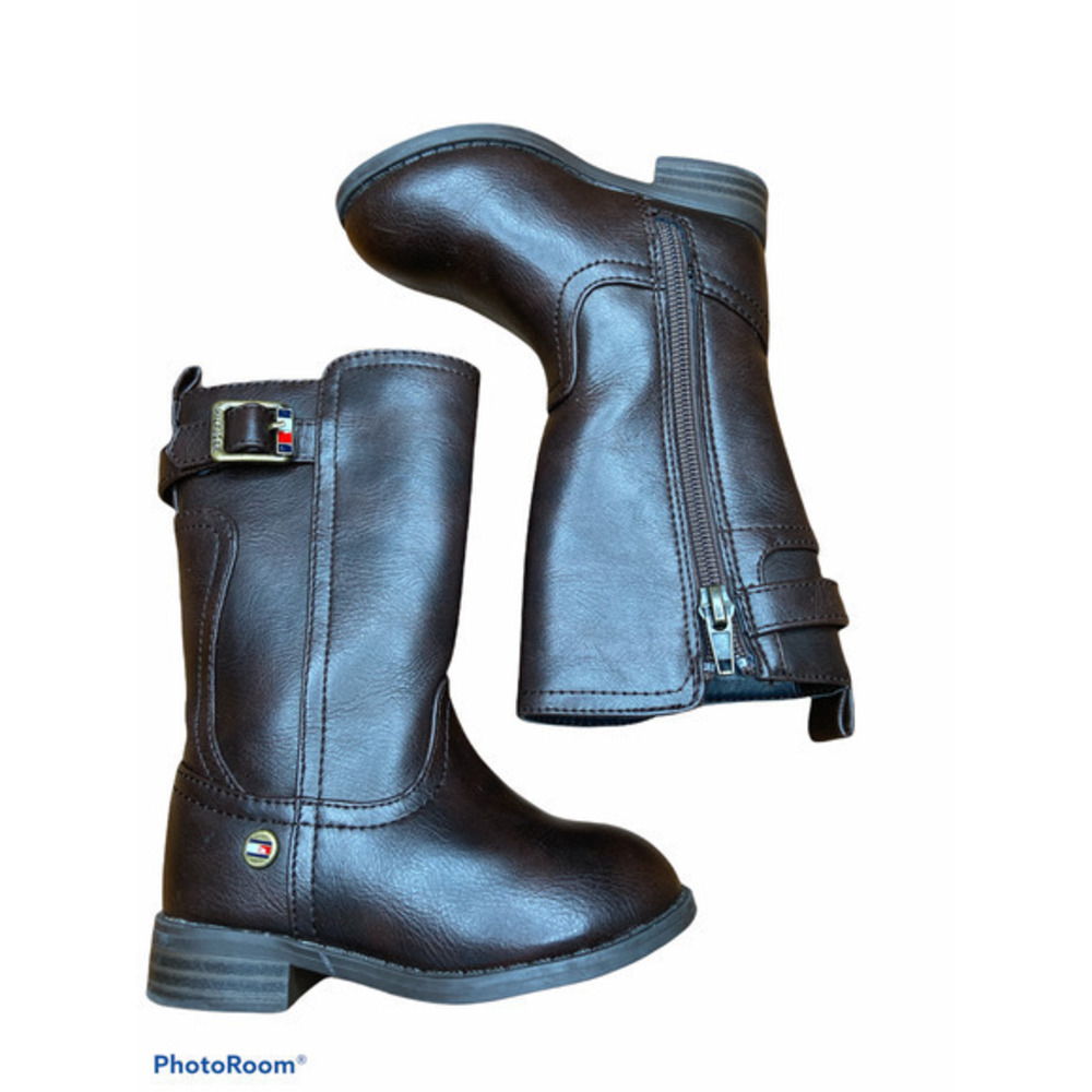 Tommy Hilfiger Brown Boots Size 5